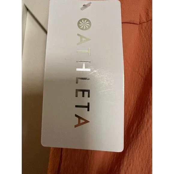 NWT Athleta Trekkie North Shorts-Light Orange/Clay Color-Women's Size 24 - Picture 3 of 6